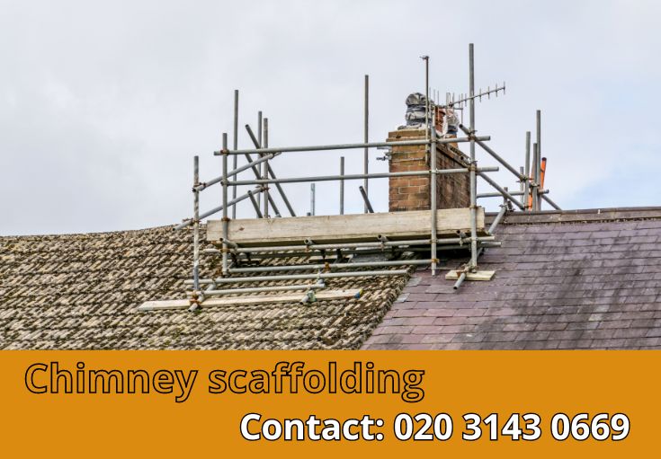 Chimney Scaffolding Raynes Park